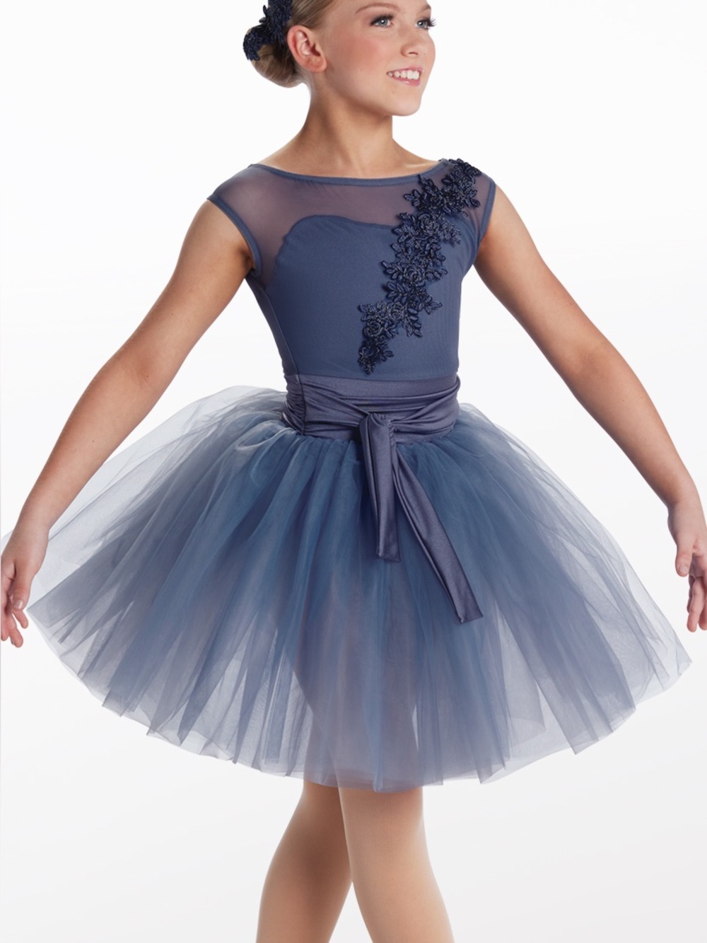 Weissman Blue Ballet Tutu Dance Costume